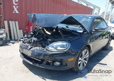 2013 Volkswagen Eos Lux from USA, damaged, VIN WVWFW8AH0DV006966